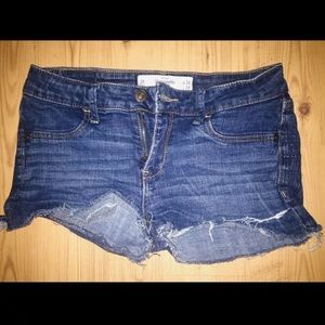 Abercrombie & Fitch Cut Off Denim Shorts